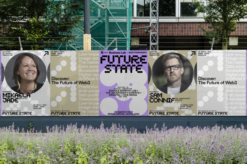 How Semi Permanent Studio designed the visual identity for Future State 2023