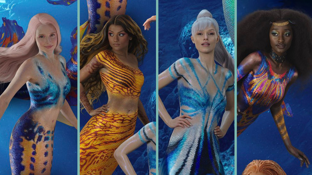 What on earth is going on with this Little Mermaid poster?