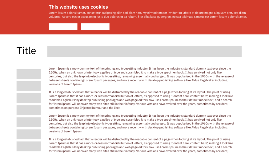 The Potentially Dangerous Non-Accessibility Of Cookie Notices